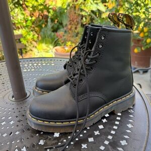 Dr. Martens Black Combat Boots